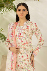 Zellbury Unstitched 3 Piece Lawn Suit-WUS26X30439