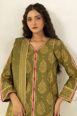 Zellbury Unstitched 3 Piece Lawn Suit-WUS26X30437