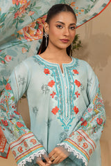 Zellbury Unstitched 3 Piece Lawn Suit-WUS26E30641