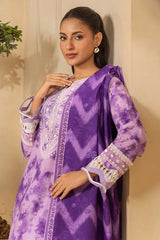 Zellbury Unstitched 3 Piece Lawn Suit-WUS26E30571