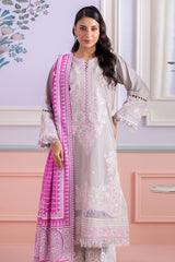 Zellbury Unstitched 3 Piece Lawn Suit-WUS25E30608