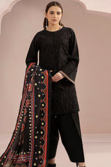 Zellbury Unstitched 3 Piece Lawn Suit-WUS25E30533