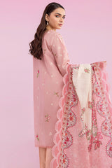 Zellbury Unstitched 3 Piece Lawn Suit-WUC25E30216