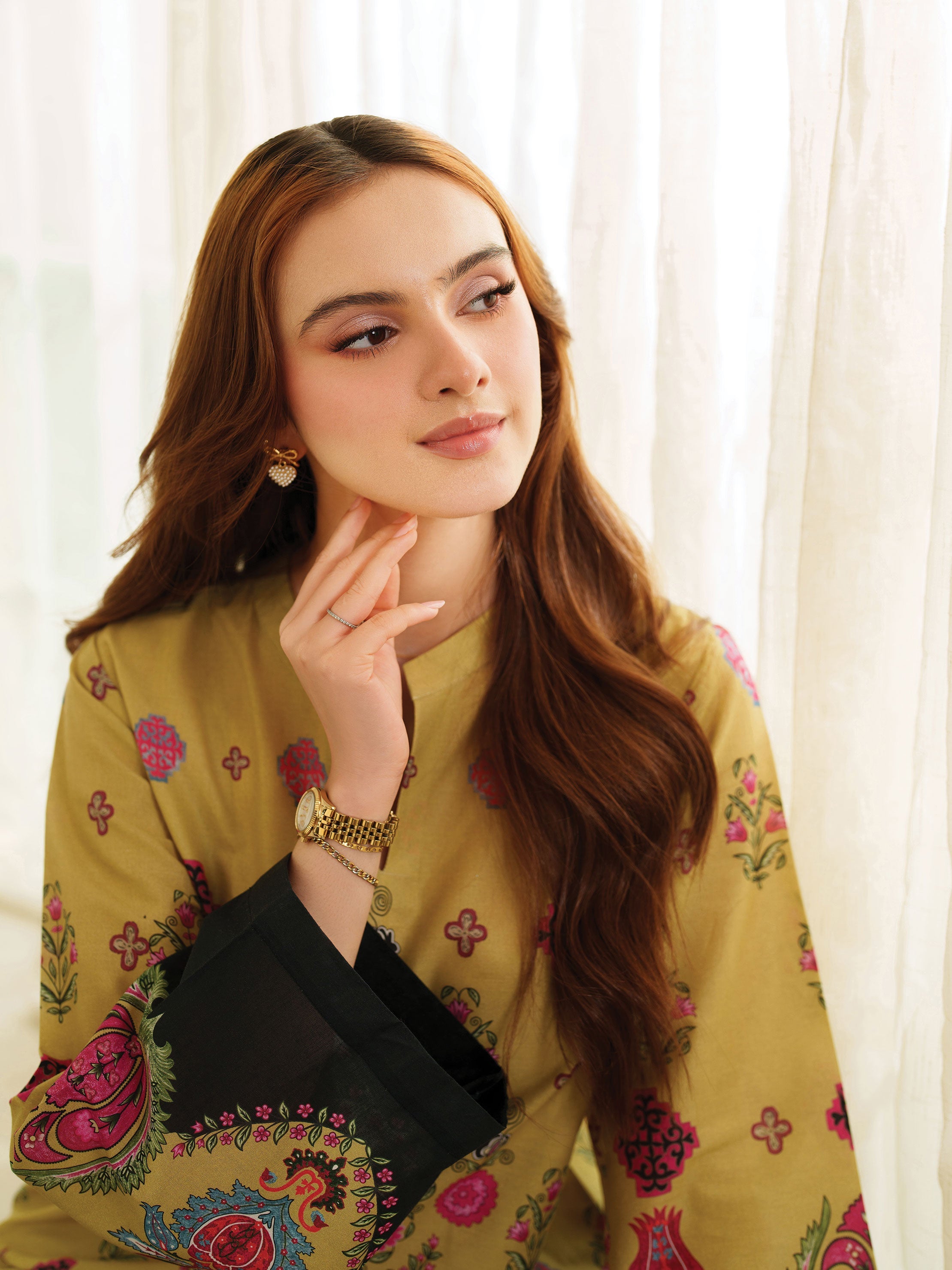 The Bloom Edit by Garnet Stitched 2 Piece Summer Collection'2025-Zerin