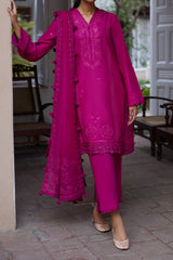 Zaha Unstitched 3 Piece Emb Festive Lawn Collection'2024-ZF-03-Niamh