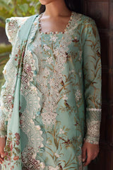 Zaha Unstitched 3 Piece Emb Festive Lawn Collection'2024-ZF-04-Mehr