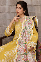 Zaha Unstitched 3 Piece Festive Lawn Collection'2023-ZF23-01