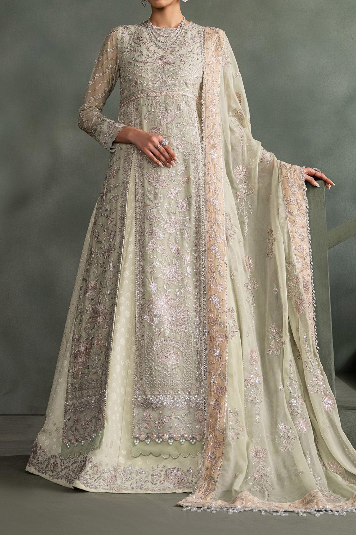 Heritage by Zarif Unstitched 3 Piece Luxury Formals Collection'2024-ZHF-05-Inara