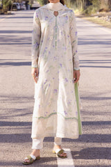 Zaha Unstitched 3 Piece Printed & Emb Lawn Collection'2024-ZL-04-B-Asema