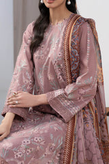 Zarif Unstitched 3 Piece Printed & Emb Eid Edit Lawn Collection'2024-ZL-05-Florina