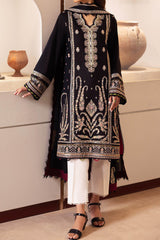 Zaha Unstitched 3 Piece Printed & Emb Lawn Collection'2024-ZL-09-B-Elania