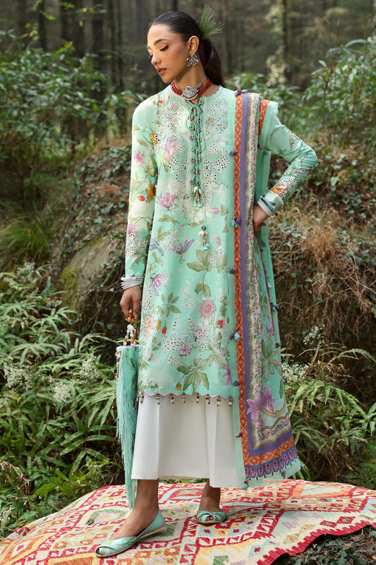 Neelum by Zaha Unstitched 3 Piece Lawn Collection'2025-ZL25-02 B-Elara