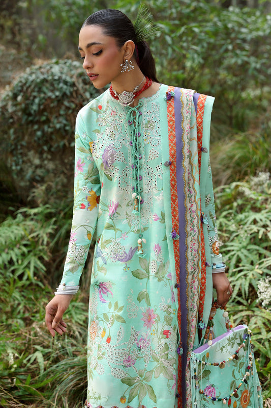 Neelum by Zaha Unstitched 3 Piece Lawn Collection'2025-ZL25-02 B-Elara