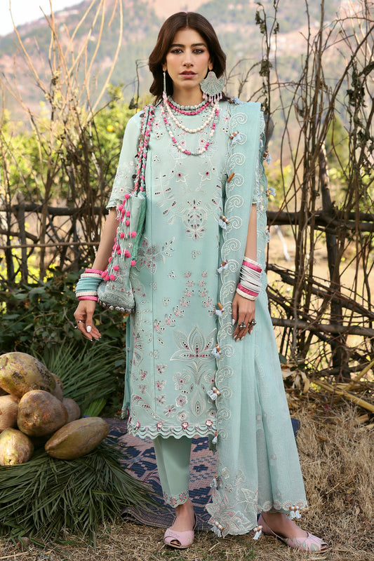 Neelum by Zaha Unstitched 3 Piece Lawn Collection'2025-ZL25-05 A-Aabroo