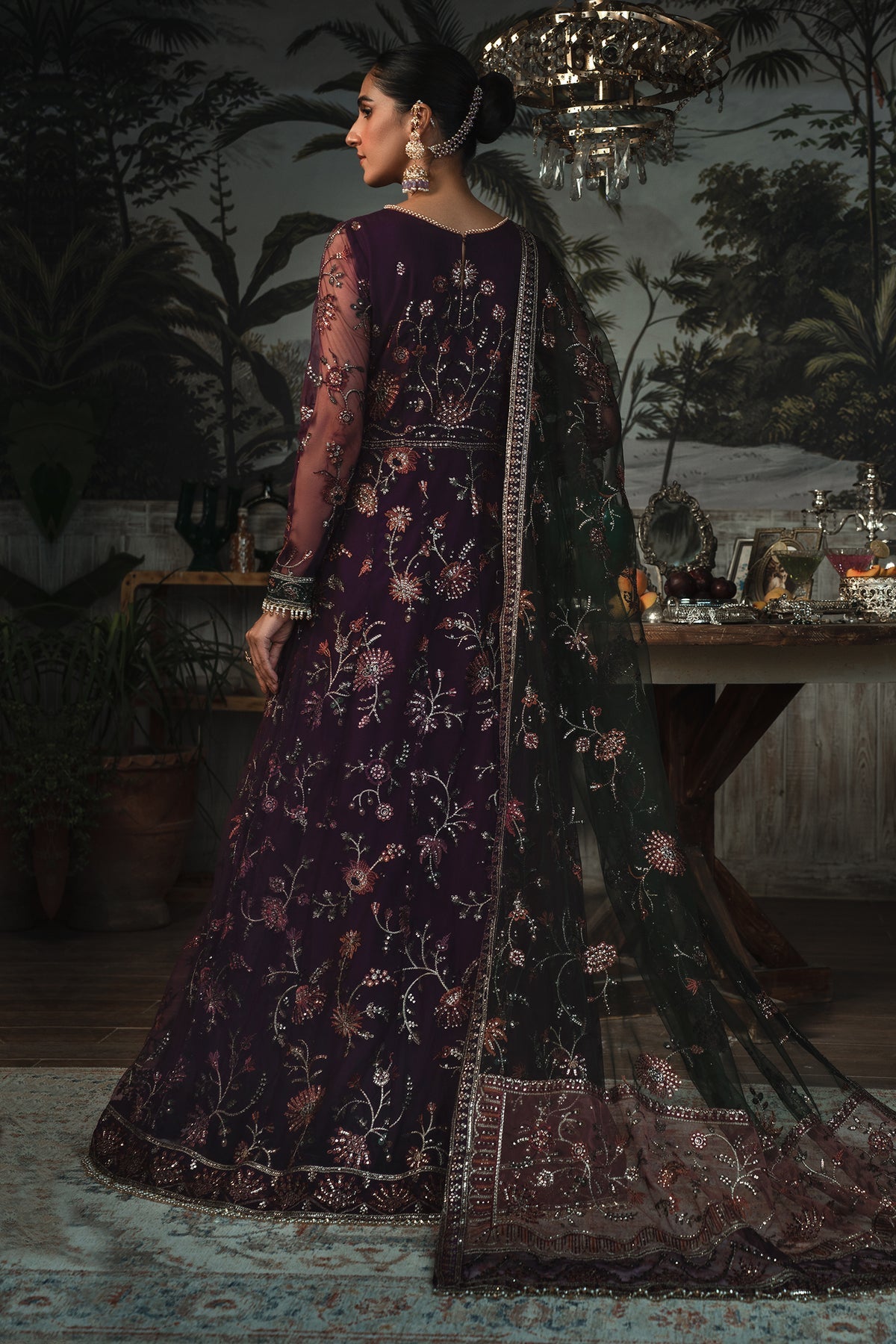 La Rosella by Zarif Unstitched 3 Piece Luxury Formals Collection'2023-ZLR-02-Helen