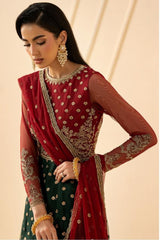 Riwayat By Zarif Unstitched 3 Piece Luxury Formals Suit-ZRF-RC-02-ELIKA