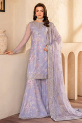 Iris By Zarif Unstitched 3 Piece Formals Collection'2024-ZRI-06-Lotus