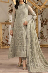 Naqsh by Zarif Unstitched 3 Piece Festive Formals Collection'2023-ZRN-05-Pearly