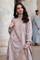 Shehnai By Zarif Unstitched 3 Piece Luxury Wedding Edit Collection-ZS-07-Manara