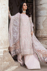 Shehnai By Zarif Unstitched 3 Piece Luxury Wedding Edit Collection-ZS-07-Manara