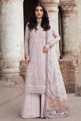 Shehnai By Zarif Unstitched 3 Piece Luxury Wedding Edit Collection-ZS-07-Manara