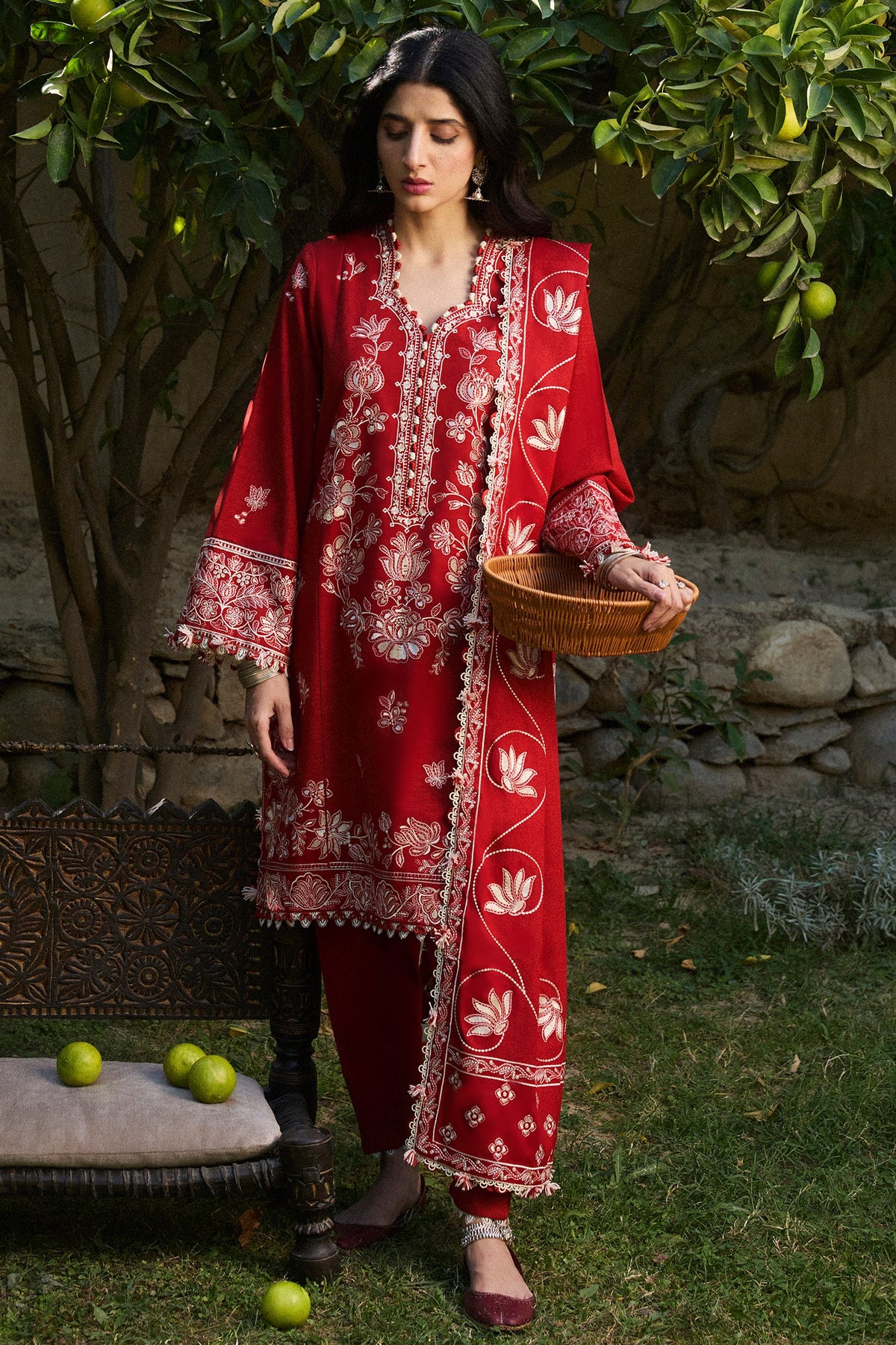 Zaha Unstitched 3 Piece Winter Collection'2024-ZW-02-Dilara