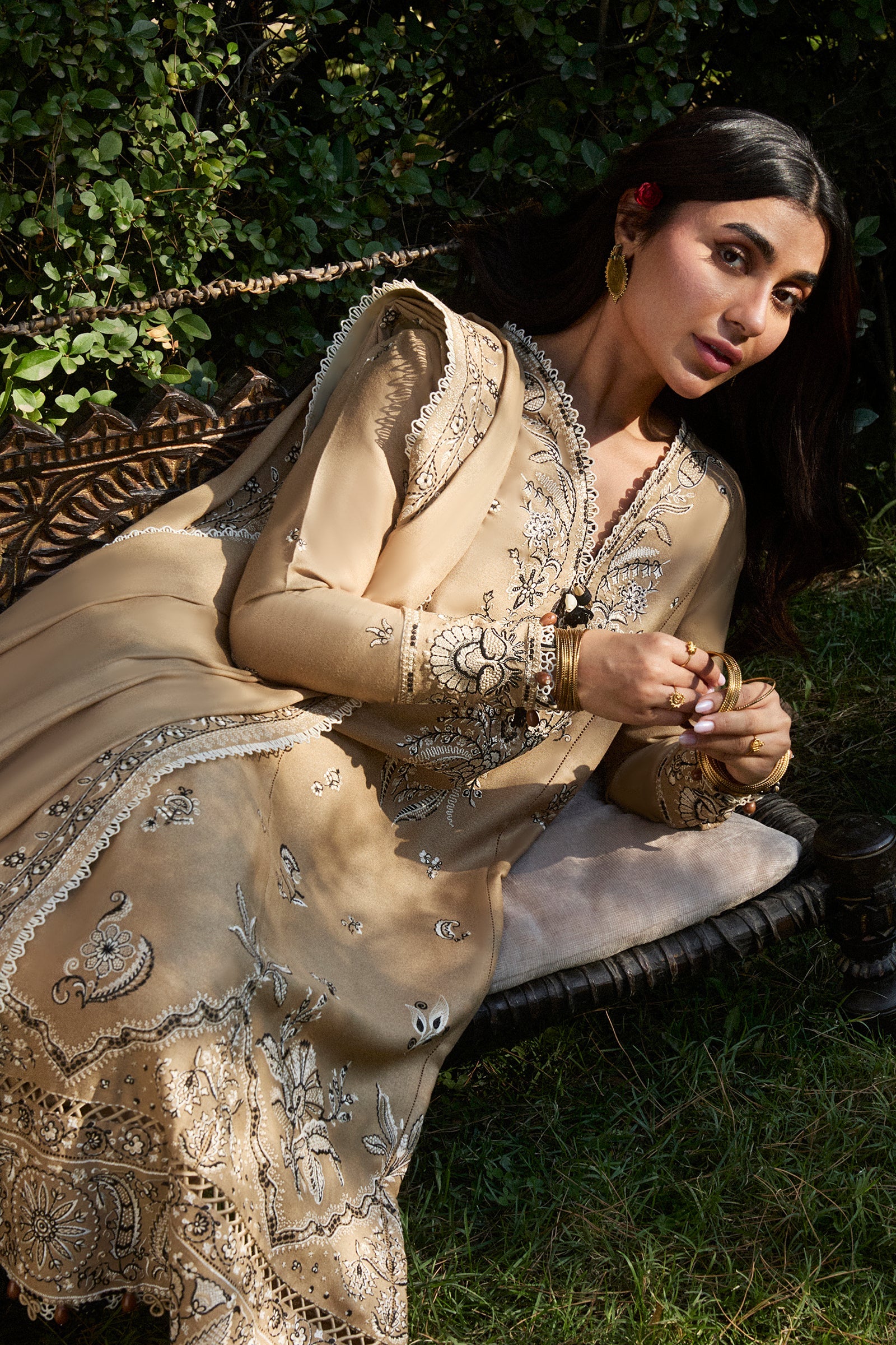 Zaha Unstitched 3 Piece Winter Collection'2024-ZW-10-Suzani