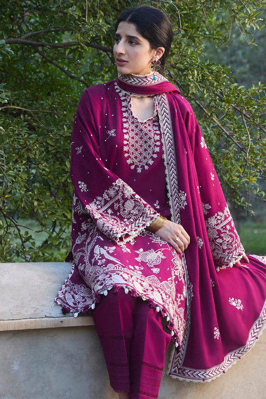 Zaha Unstitched 3 Piece Winter Collection'2024-ZW-12-Afreen