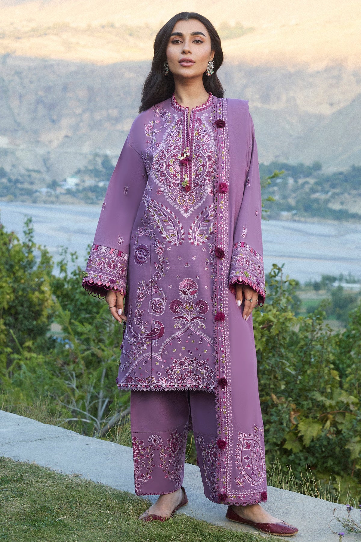 Zaha Unstitched 3 Piece Winter Collection'2024-ZW-13-Gulrang