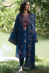 Zaha Unstitched 3 Piece Winter Collection'2024-ZW-15-Zarmina