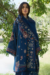 Zaha Unstitched 3 Piece Winter Collection'2024-ZW-15-Zarmina