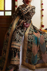 Sagar Kinaray Zarlish by MNR Unstitched 3 Piece Shaadi Collection'2023-ZWU23-22-Basgul