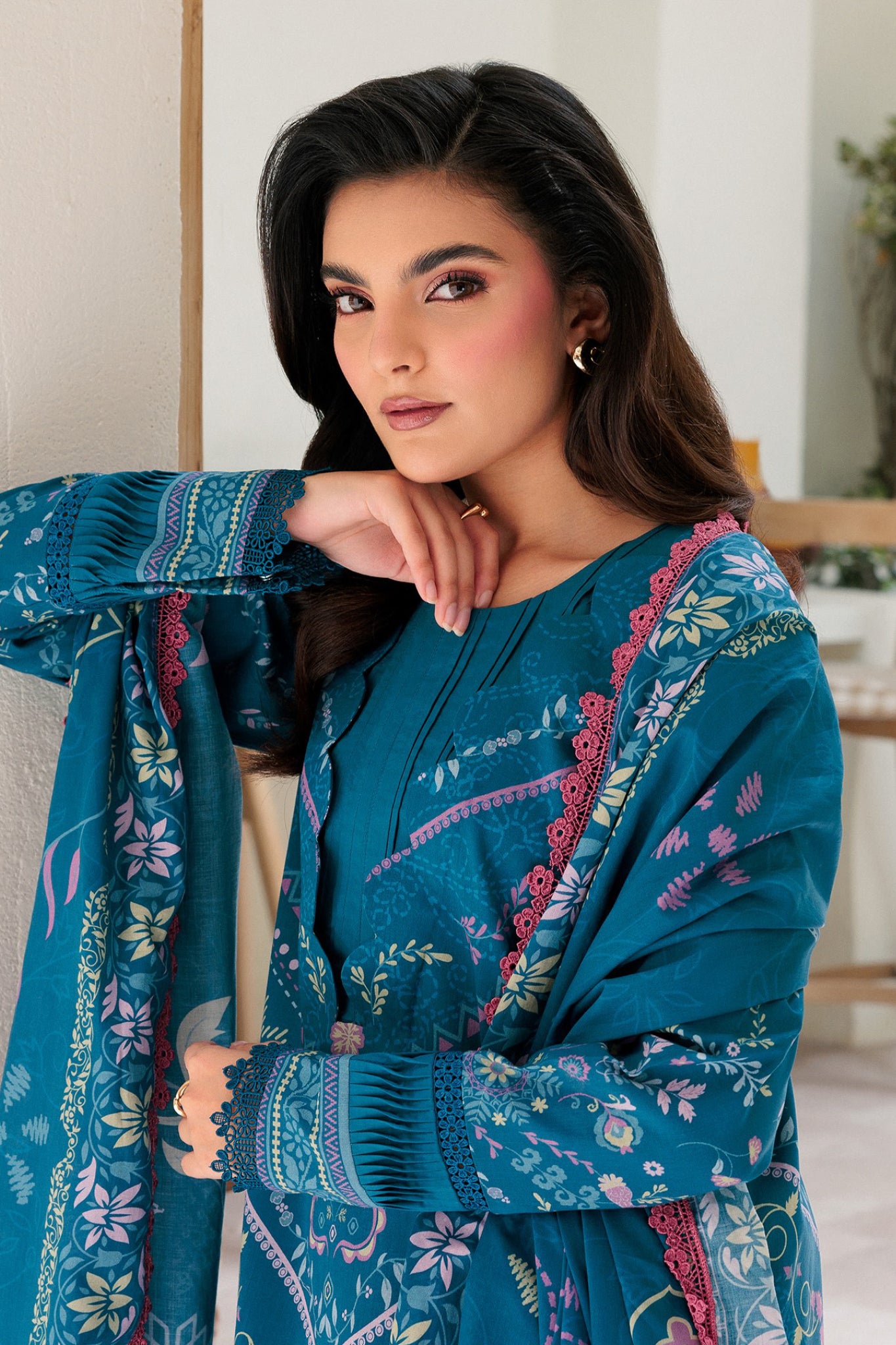 Zync By Florent Unstitched 3 Piece Daily Wear Collection'2025-ZYNC-FL-04-A