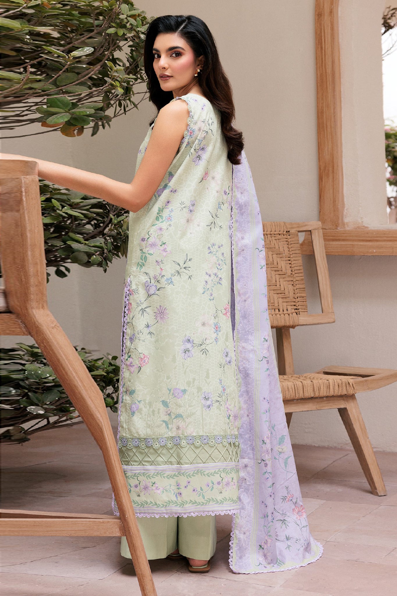 Zync By Florent Unstitched 3 Piece Daily Wear Collection'2025-ZYNC-FL-06-A