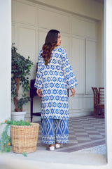 Qurb Stitched 2 Piece Summer Collection'2025-Zambak