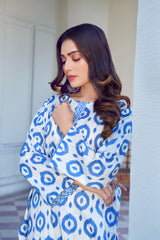 Qurb Stitched 2 Piece Summer Collection'2025-Zambak