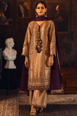 Qarmazi By Zaaviay Stitched Zarin (Three Piece)