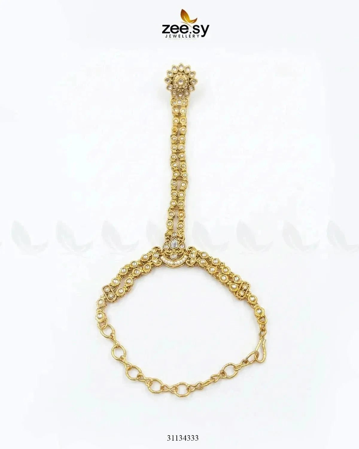 Zarmina Floral Kundan Anja Bracelet