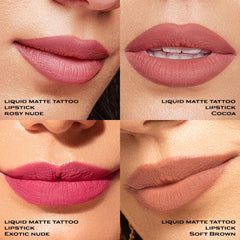 Zeena- Liquid Matte Tattoo Lipstick 020 Rosy Nude