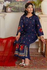 Tawakal Closet Stitched 3 Piece Summer Collection'2025-Zephyra