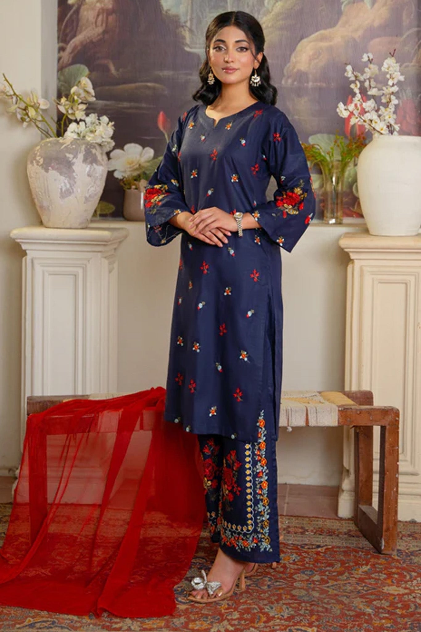 Tawakal Closet Stitched 3 Piece Summer Collection'2025-Zephyra