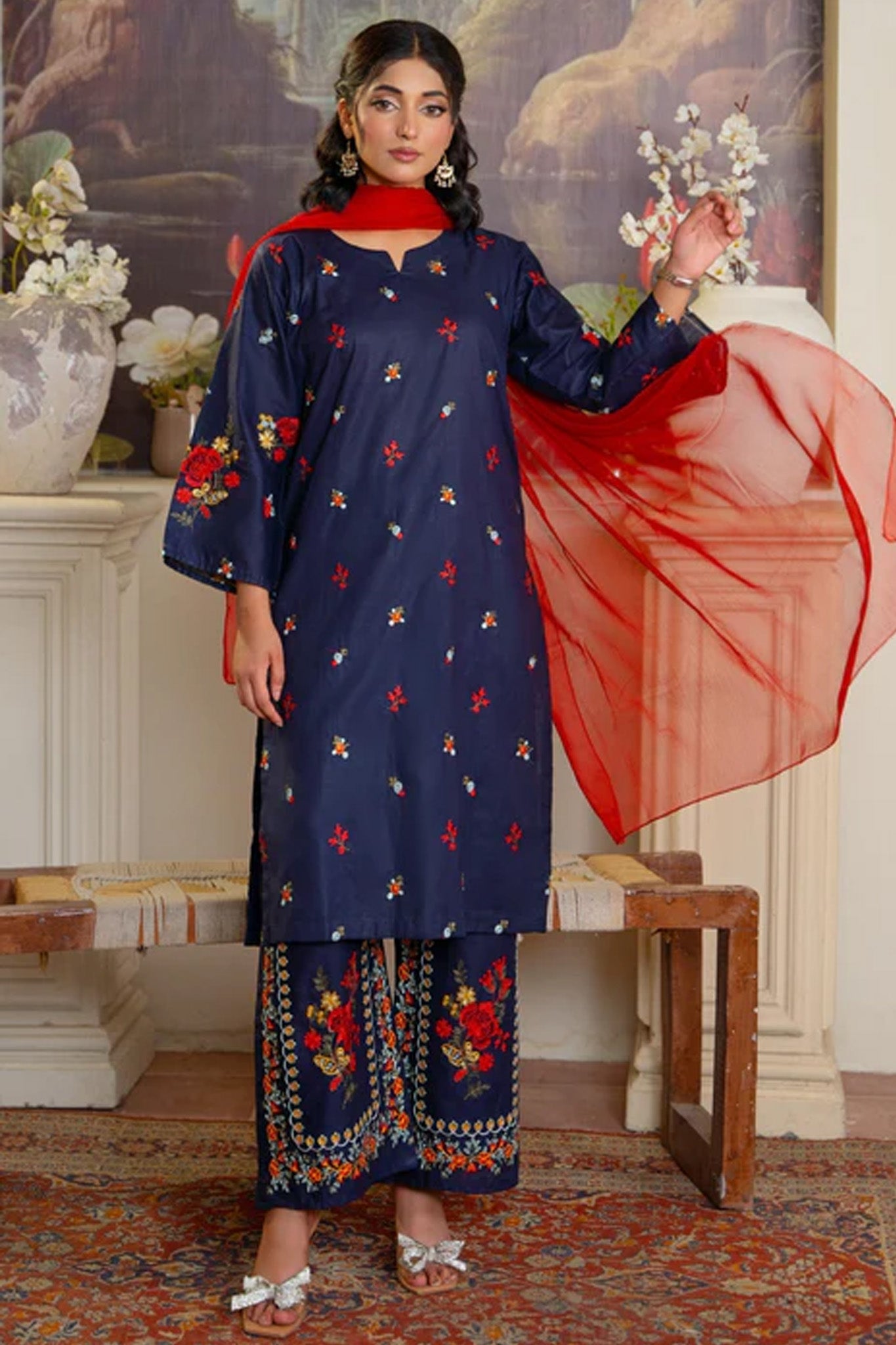 Tawakal Closet Stitched 3 Piece Summer Collection'2025-Zephyra