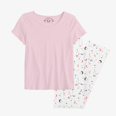 12 AM By Khawar Latif Night Moon Trouser with Matching tshirts