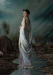 Aik Atelier Unstitched 3 Piece Luxury Formals Sari Edit Suit-A2401