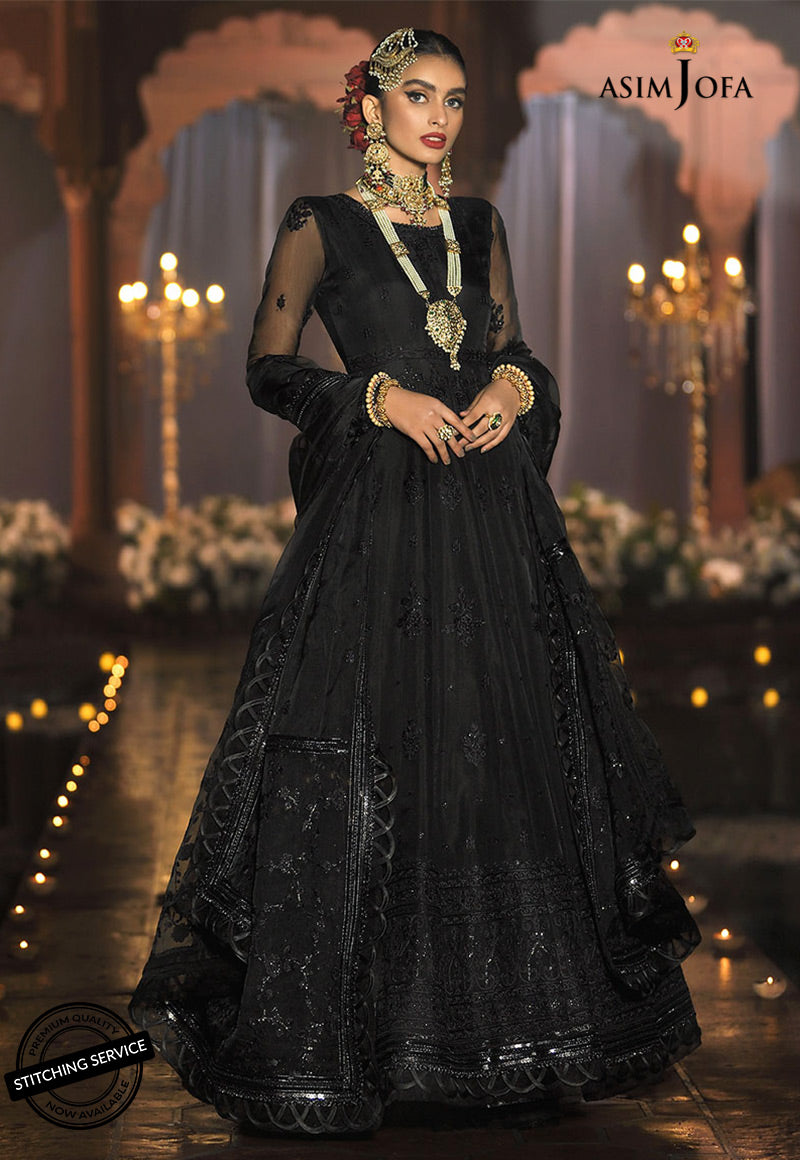Asim Jofa Rasm Ajr-07 Embroidered Organza 3 Pcs – Shomi Official