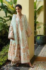 Seraph Hemline By Mushq Unstitched 3 Piece Jacquard Lawn Collection-HML-08-Amalthea