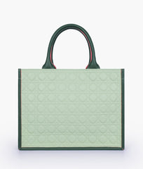 RTW Creation - Army green box tote bag