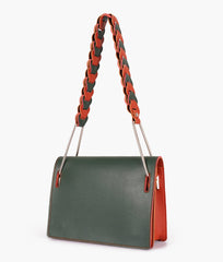 RTW Creation - Army green loop strap shoulder bag