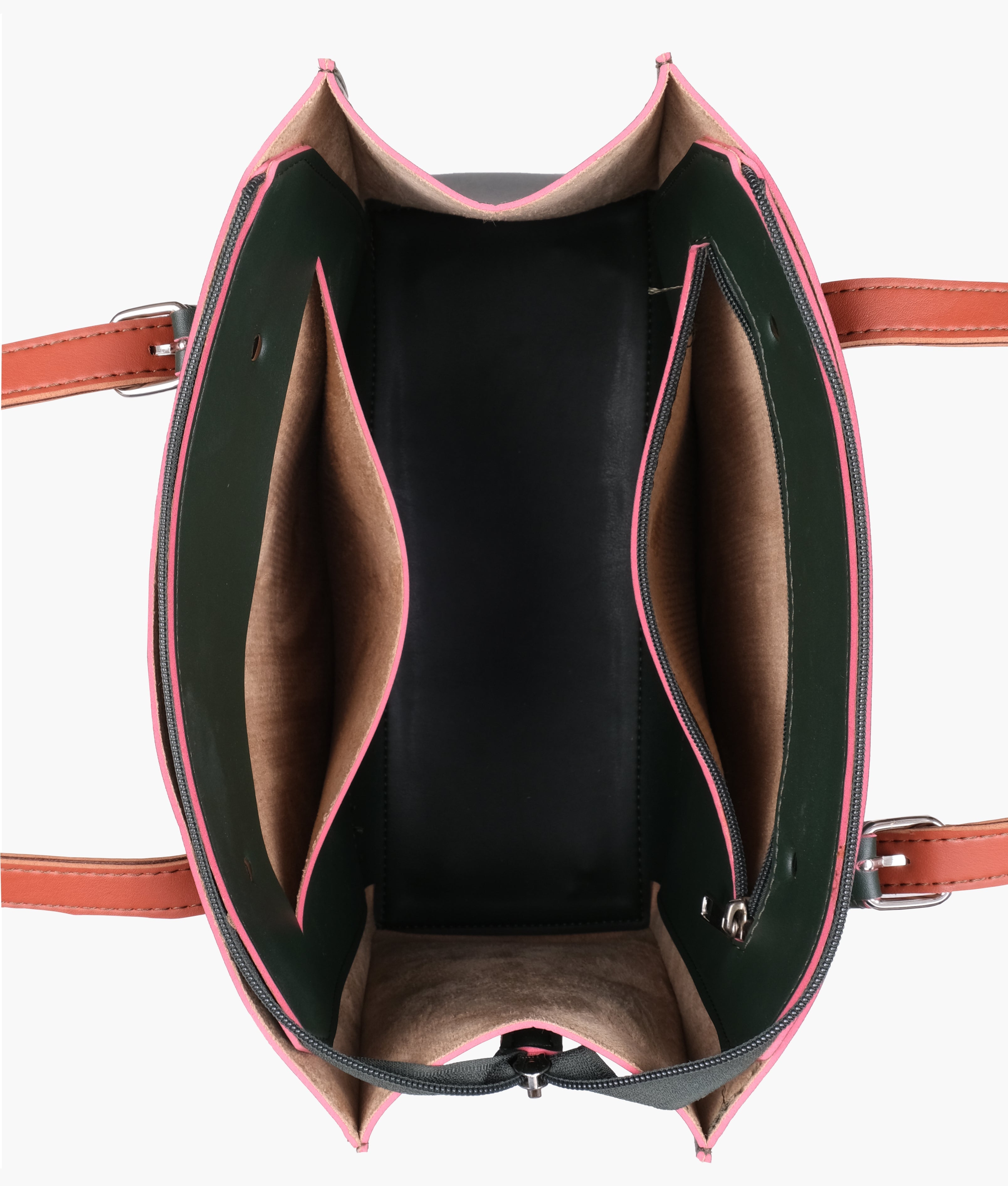 RTW Creation - Army green satchel tote bag