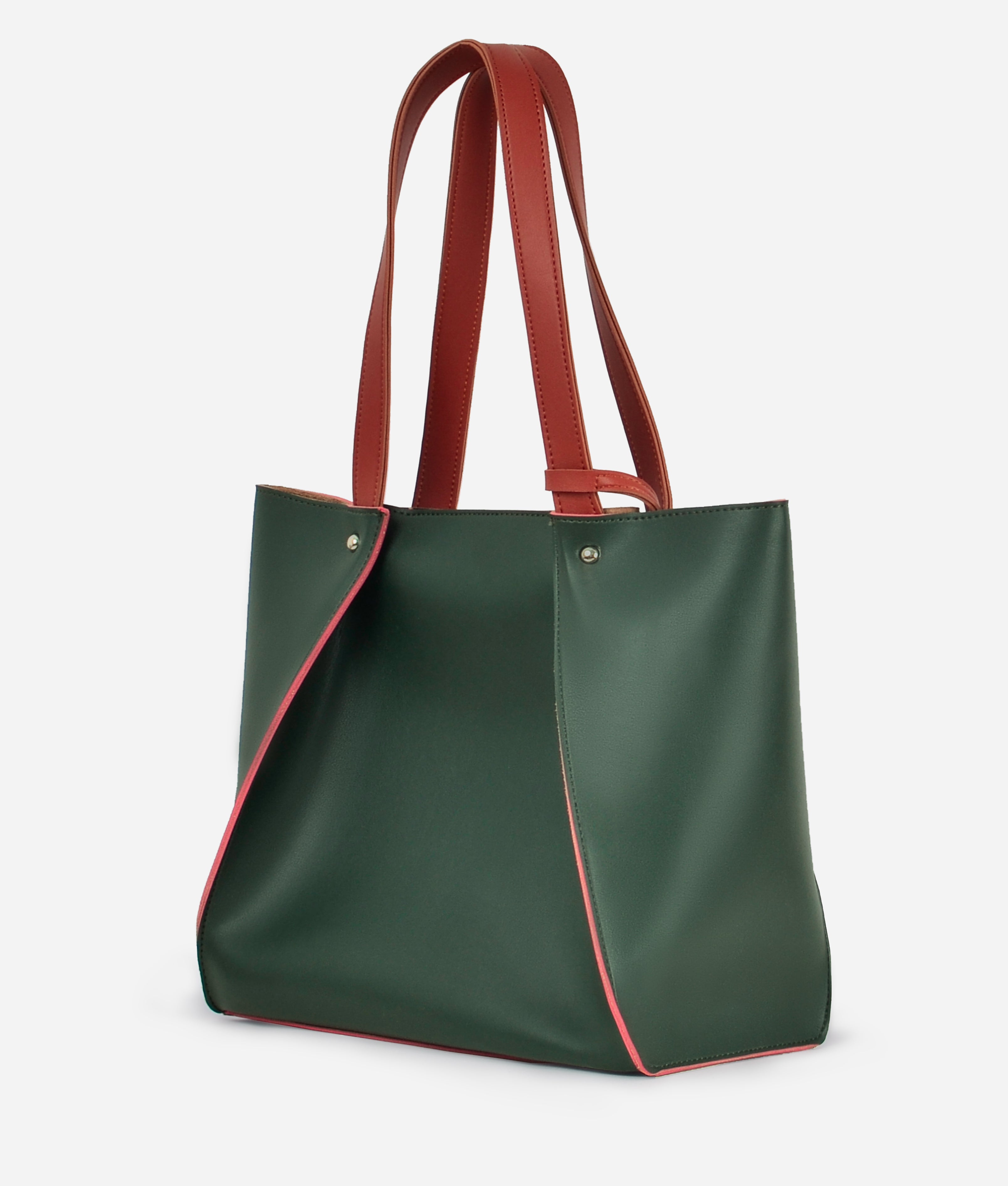 RTW Creation - Army green shopping tote bag